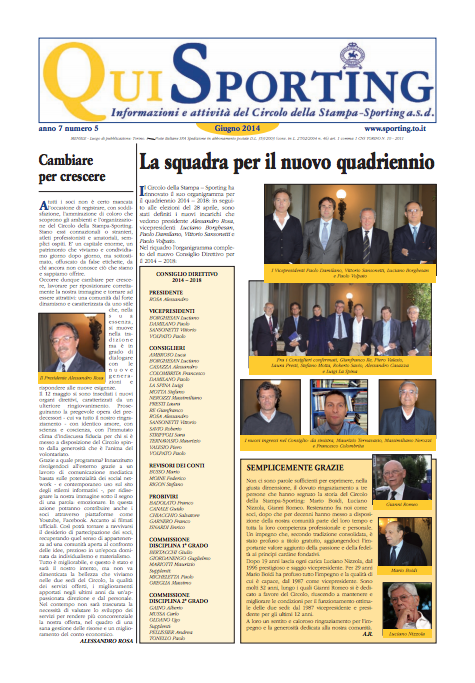 Quisporting giugno 2014