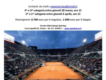 TORNEO OPEN FEMMINILE INTERNAZIONALI BNL D’ITALIA