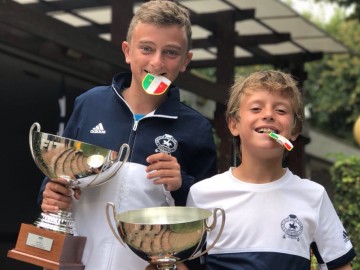 CALLERIO E GARBERO TRICOLORI UNDER 12 DI DOPPIO!