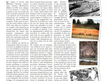 CIRCOLO DELLA STAMPA SPORTING novembre 2018