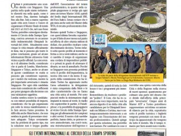 CIRCOLO DELLA STAMPA SPORTING febbraio 2019