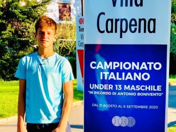 CAMPIONATI ITALIANI, PECORINI SEMIFINALISTA UNDER 13