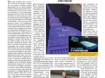 CIRCOLO DELLA STAMPA SPORTING dicembre 2020