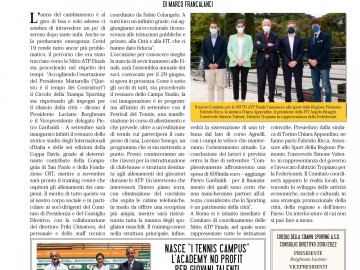 CIRCOLO DELLA STAMPA SPORTING A.S.D giugno 2021