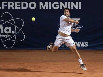 NITTO ATP FINALS, FEDERICO GAIO IN CAMPO AL TRAINING CENTER