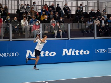 NITTO ATP FINALS, OGGI MEDVEVED AL TRAINING CENTER