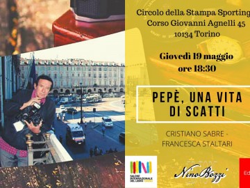 PRESENTAZIONE DEL LIBRO “PEPE’ UNA VITA PIENA DI SCATTI” 19 MAGGIO SPORTING