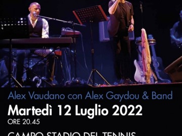 ALEX VAUDANO IN CONCERTO AL CAMPO STADIO