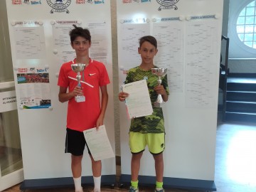 TENNIS TROPHY FIT KINDER, I VINCITORI UNDER 13, 14, 16