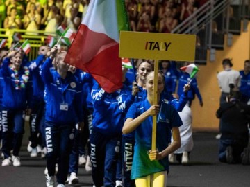 IL TEAM ITALIA DI TWIRLING AL TRAINING CENTER DELLE ATP FINALS