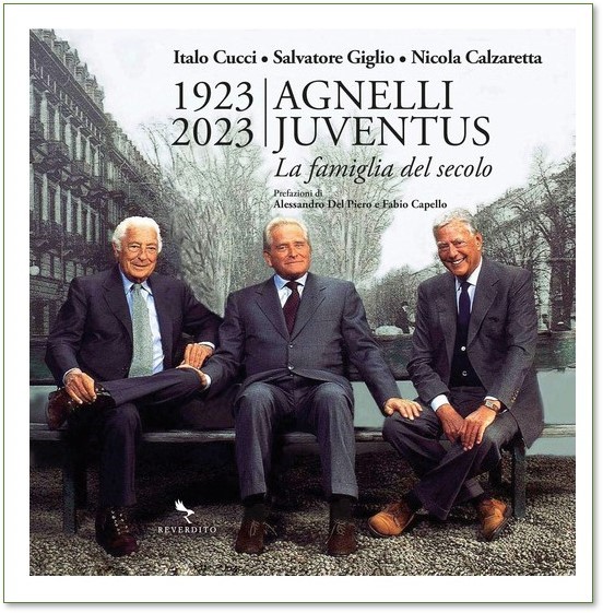 IL 21 DICEMBRE ALLO SPORTING ITALO CUCCI PRESENTA IL LIBRO 1923 2023 AGNELLI JUVENTUS