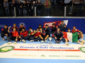 SERIE A1 MASCHILE, IL T.C. SINALUNGA CAMPIONE D’ITALIA