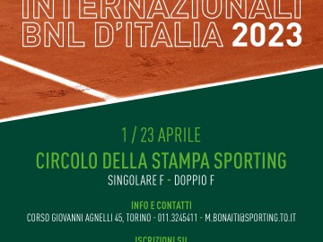 INTERNAZIONALI BNL D’ITALIA: PARTE LA CORSA PER ROMA!