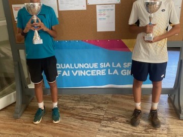 TENNIS TROPHY FITP KINDER: MOTTA VINCITORE, LAMBERTI E ZENNARO FINALISTI