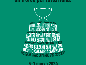 IL TROPHY TOUR DELLA COPPA DAVIS ARRIVA A TORINO