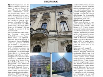 CIRCOLO DELLA STAMPA SPORTING, marzo 2026