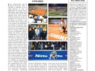 CIRCOLO DELLA STAMPA SPORTING, maggio 2026