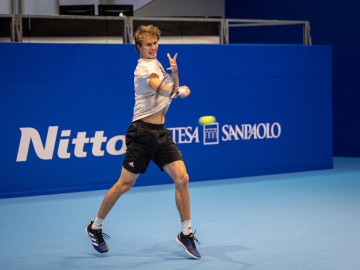 NITTO ATP FINALS, ZVEREV E MEDVEDEV PROTAGONISTI AL TRAINING CENTER