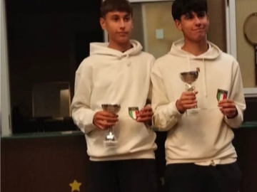 UNDER 16: MOTTA E GRANDE CAMPIONI REGIONALI DI DOPPIO