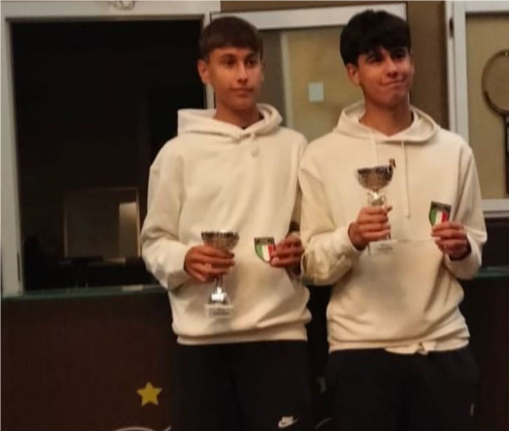UNDER 16: MOTTA E GRANDE CAMPIONI REGIONALI DI DOPPIO