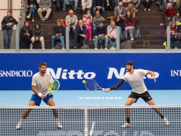 NITTO ATP FINALS: BOLELLI E VAVASSORI, SONEGO E BERRETTINI,  IL TRAINING CENTER SEMPRE PIU’ AZZURRO