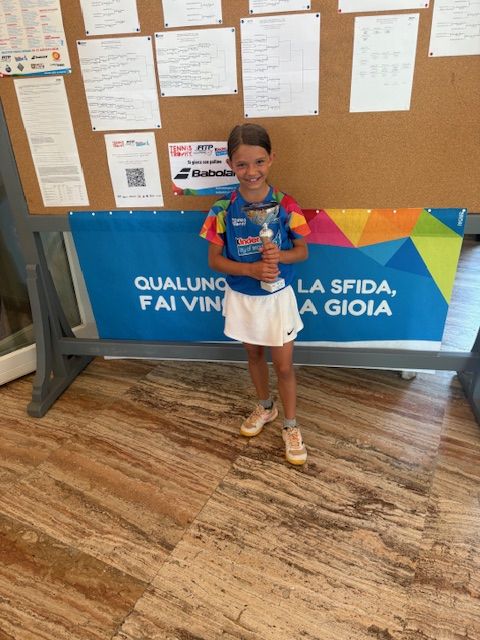 TENNIS TROPHY FITP KINDER: BENECH, RATO E CORDERO DI VONZO SUL PODIO